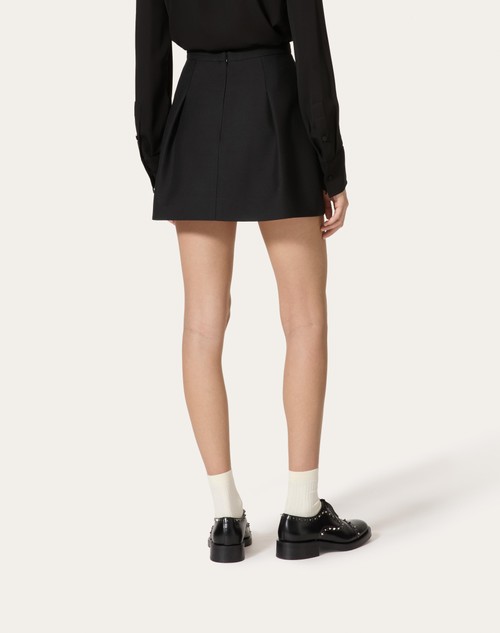Red Valentino GONNA IN CREPE COUTURE Black Friday Prezzi