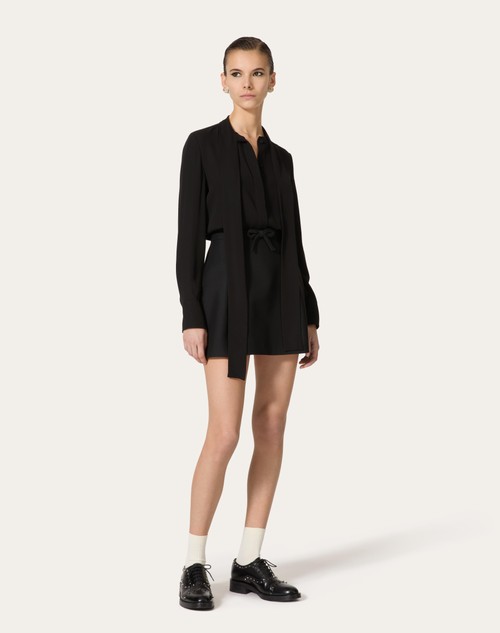 Red Valentino GONNA IN CREPE COUTURE Duty-free