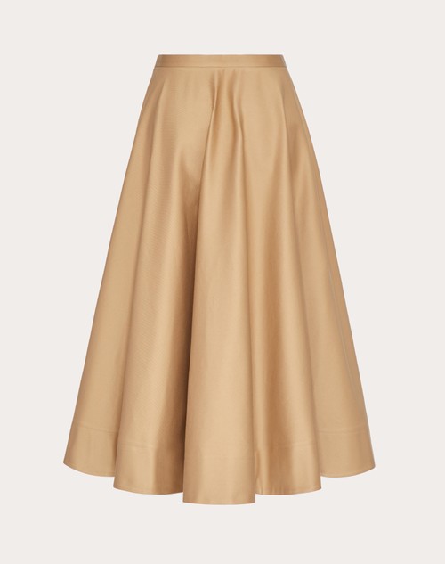 Red Valentino GONNA MIDI IN COTONE STRETCH Promozione