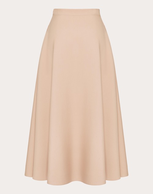 Red Valentino GONNA MIDI IN CREPE COUTURE Pezzi Unici