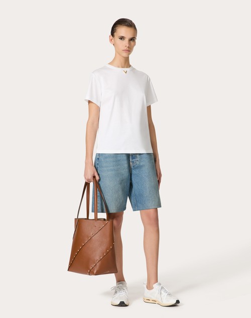Red Valentino T-SHIRT IN COTTON JERSEY Negozi Online