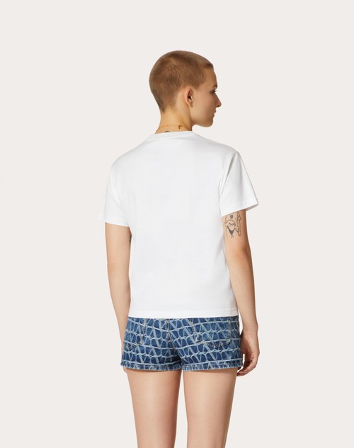 Red Valentino T-SHIRT IN JERSEY COTTON Affare Del Giorno