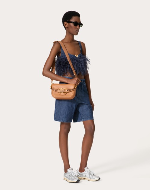 Red Valentino TOP IN CHAMBRAY DENIM Online