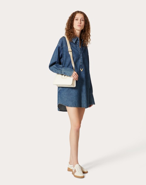 Red Valentino ABITO IN CHAMBRAY DENIM I Più Venduti