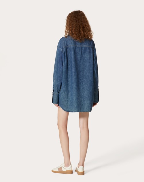 Red Valentino ABITO IN CHAMBRAY DENIM I Più Venduti