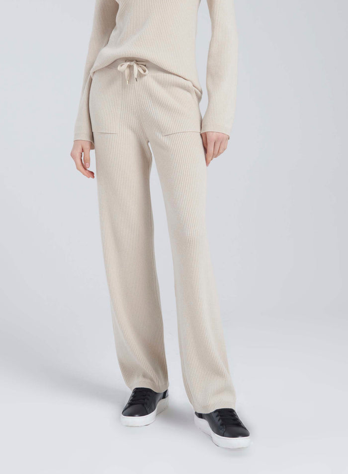Lorena Antoniazzi PANTALONI IN MAGLIA Soddisfazione Garantita