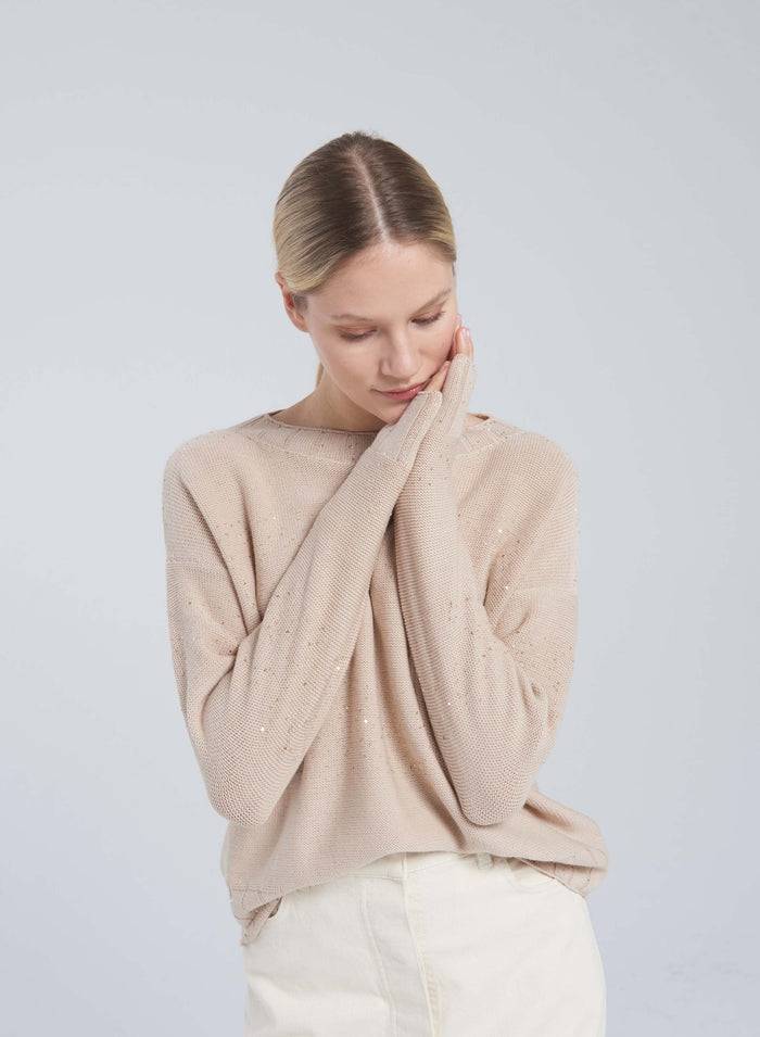 Lorena Antoniazzi MAGLIA IN LANA VERGINE Shopping Online