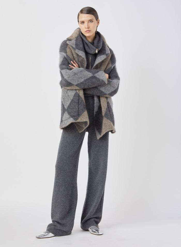 Lorena Antoniazzi PANTALONI IN LANA E CASHMERE Saldi