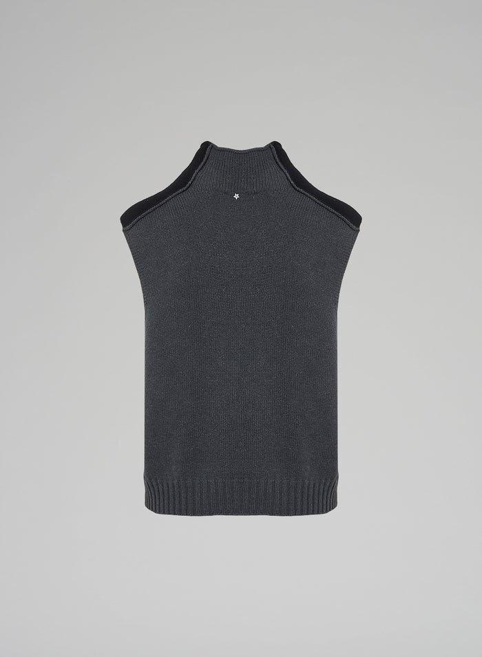 Lorena Antoniazzi GILET IN MAGLIA Negozio online di fabbrica