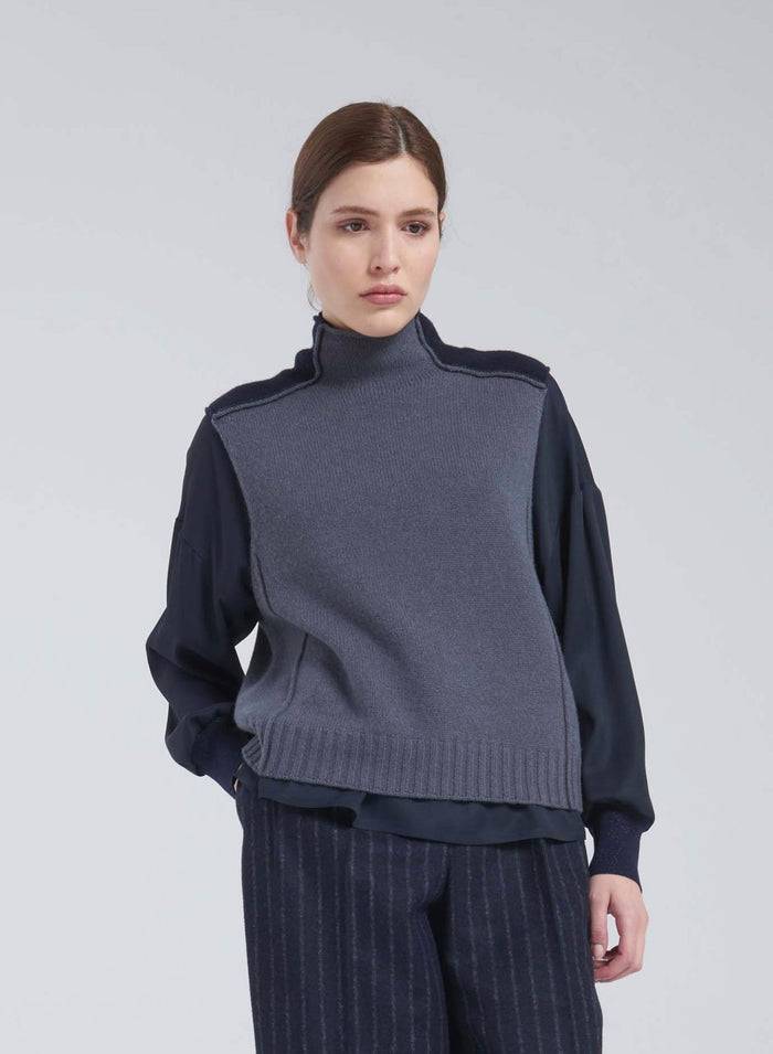 Lorena Antoniazzi GILET IN MAGLIA Negozio online di fabbrica