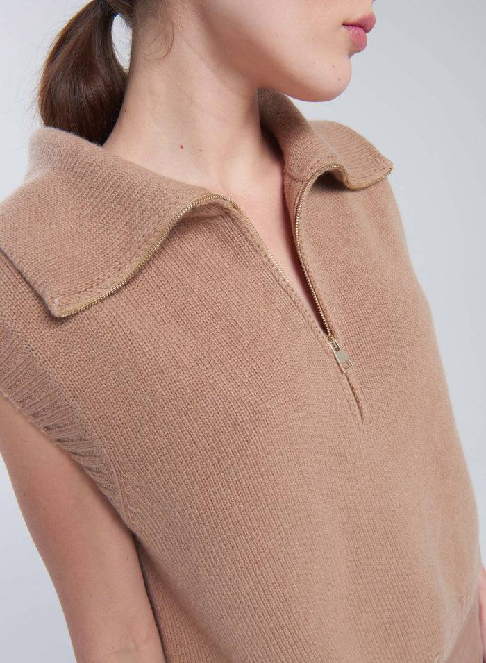 Lorena Antoniazzi GILET IN CASHMERE Fornitura limitata