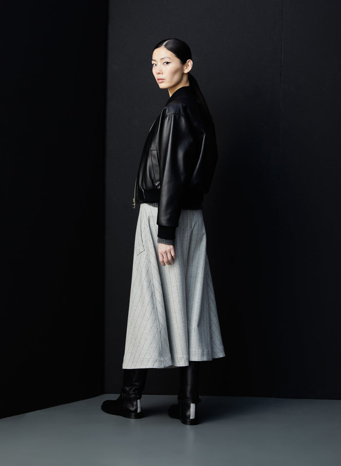 Lorena Antoniazzi BOMBER IN PELLE Offerta per la Festa della Mamma
