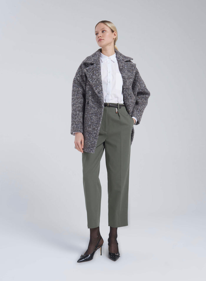 Lorena Antoniazzi CAPPOTTO IN ALPACA E LANA Smaltimento dello stoccaggio