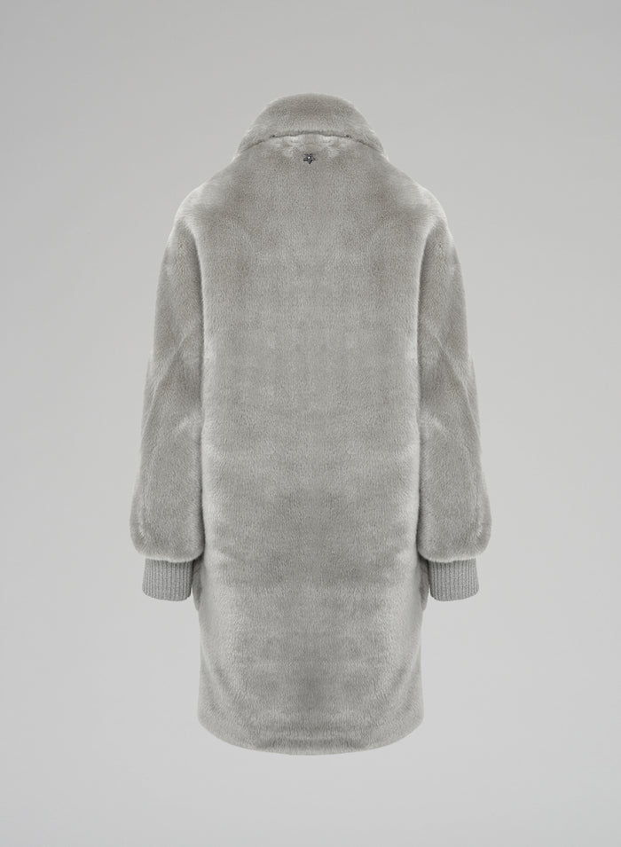 Lorena Antoniazzi CAPPOTTO IN ECOFUR Comprane uno, ottenene uno gratis