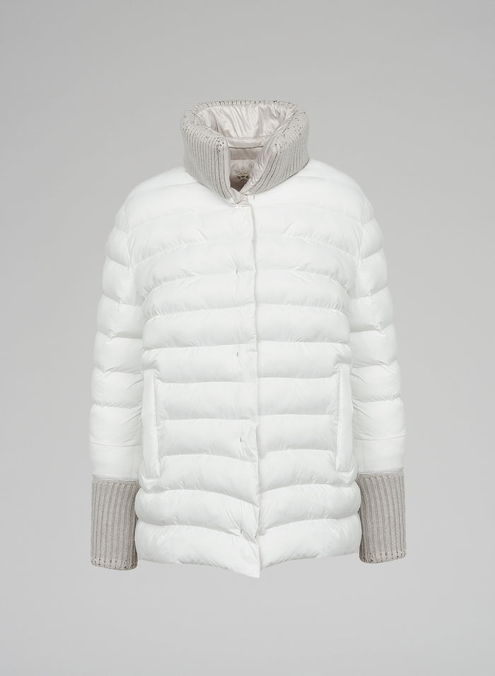 Lorena Antoniazzi PIUMINO IN NYLON Super Saving Price
