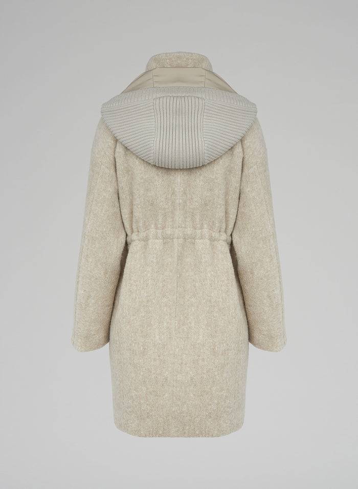 Lorena Antoniazzi PARKA IN ALPACA E LANA Offerta speciale della fabbrica