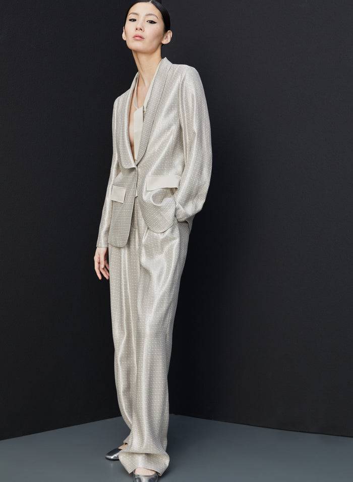 Lorena Antoniazzi GIACCA IN LUREX Super sconto