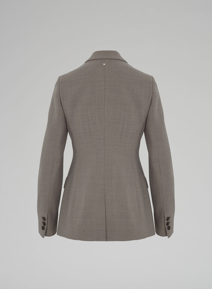 Lorena Antoniazzi GIACCA IN TELA MELANGE STRETCH Duty-free