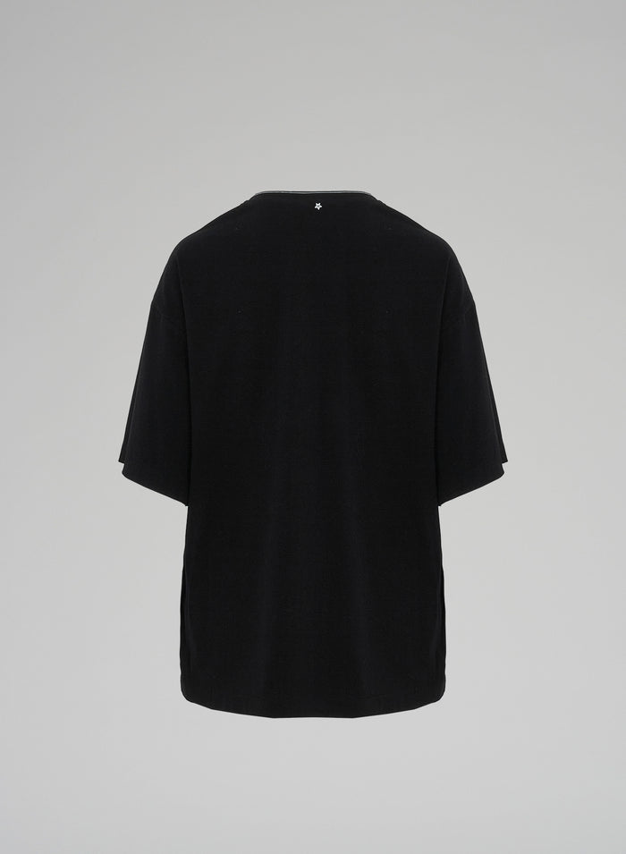 Lorena Antoniazzi T-SHIRT STAMPATA Vendita