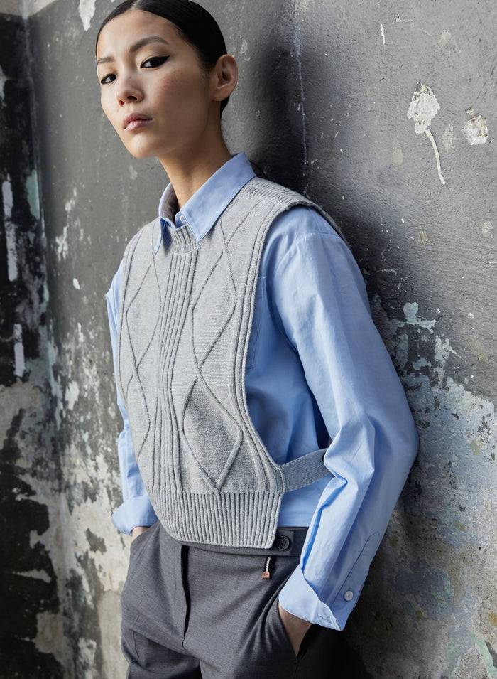 Lorena Antoniazzi CAMICIA IN COTONE OXFORD Soddisfazione Garantita