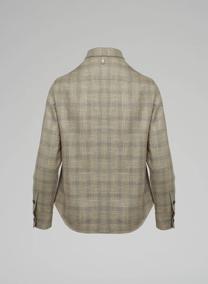 Lorena Antoniazzi CAMICIA IN LANA E VISCOSA Acquista Ora