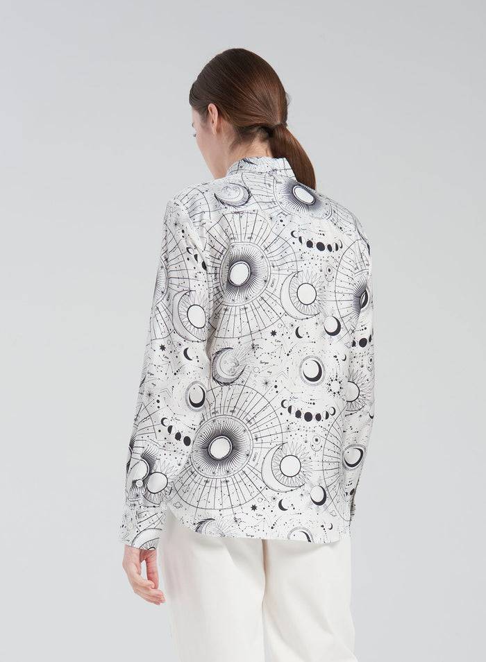 Lorena Antoniazzi CAMICIA IN SETA STAMPATA Fino Al -60%