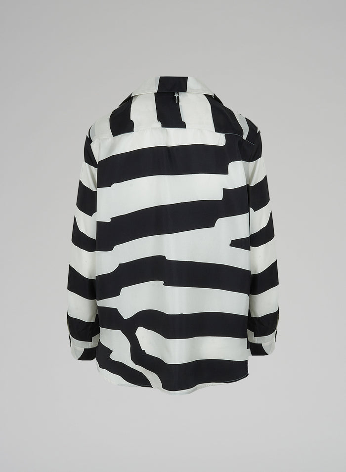 Lorena Antoniazzi BLUSA IN SETA Sottocosto