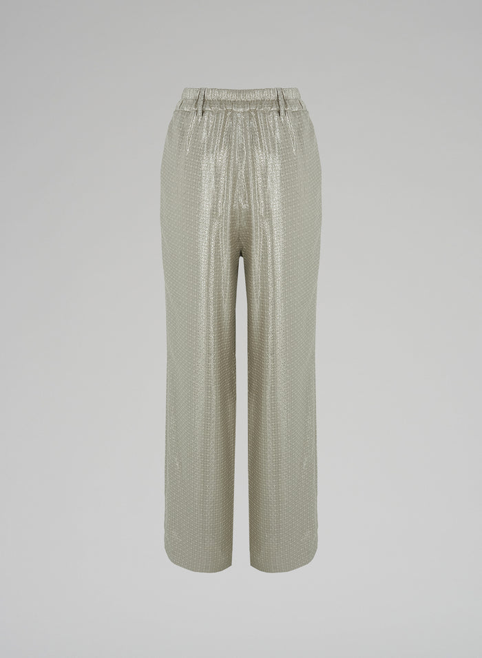 Lorena Antoniazzi PANTALONI IN LUREX Offerta