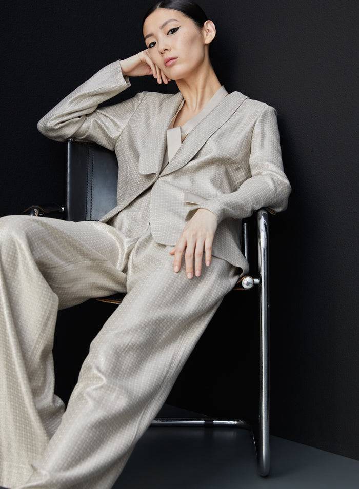 Lorena Antoniazzi PANTALONI IN LUREX Offerta