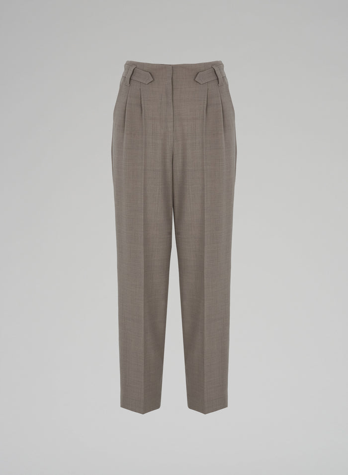 Lorena Antoniazzi PANTALONE IN TELA MELANGE STRETCH