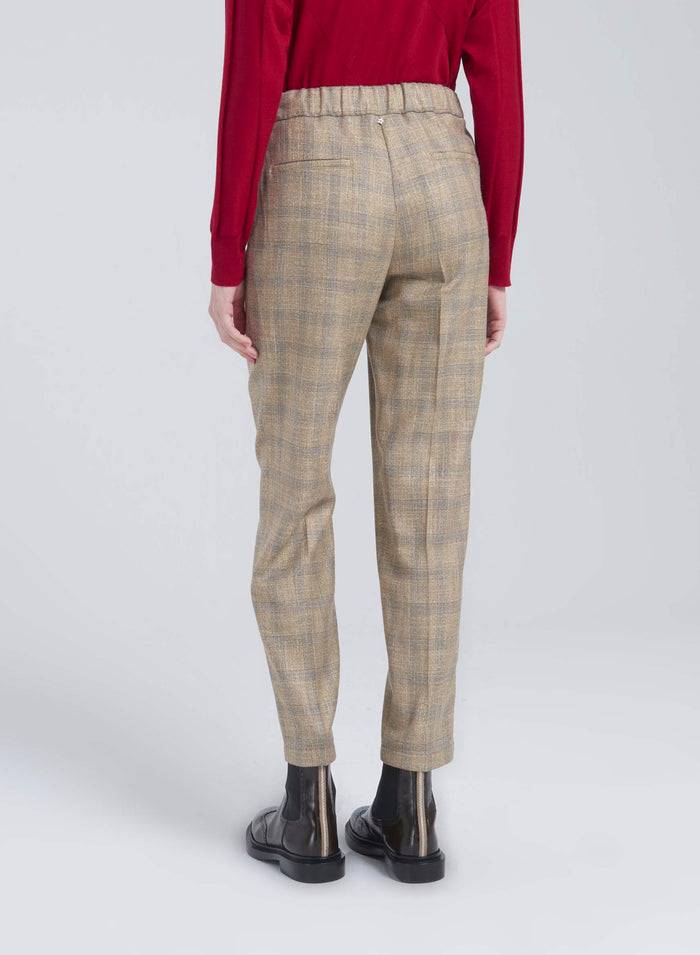 Lorena Antoniazzi JOGGERS IN IN LANA E VISCOSA Vendita Economica