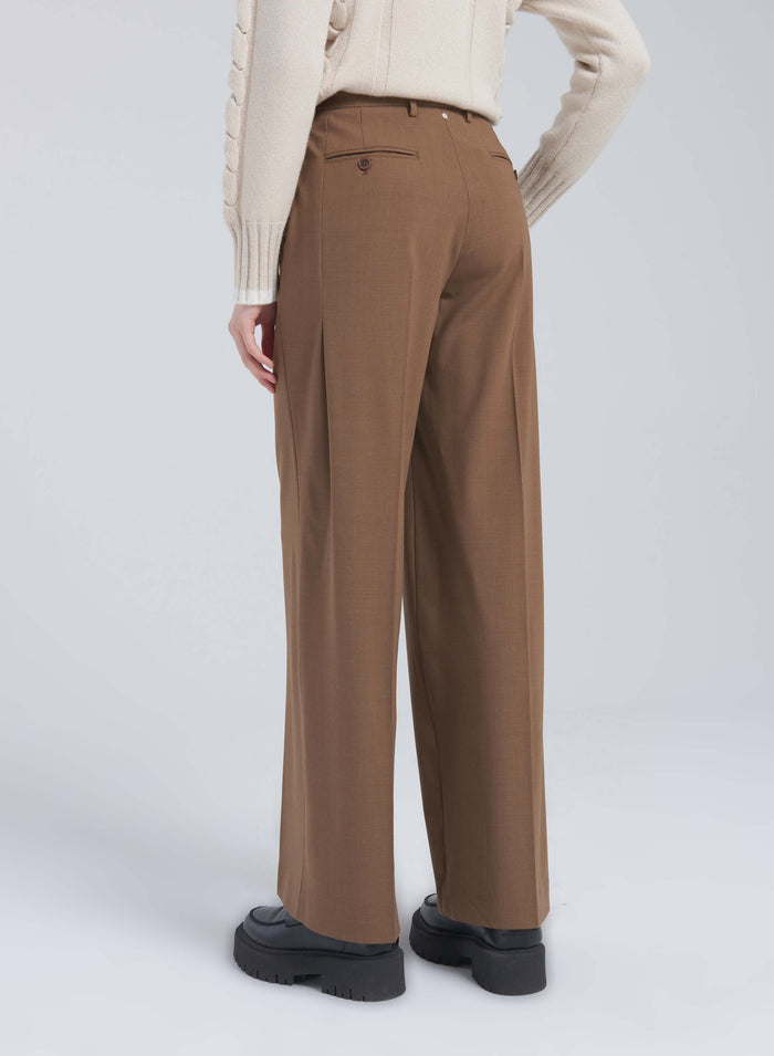 Lorena Antoniazzi PANTALONI IN LANA STRETCH Negozio online di fabbrica