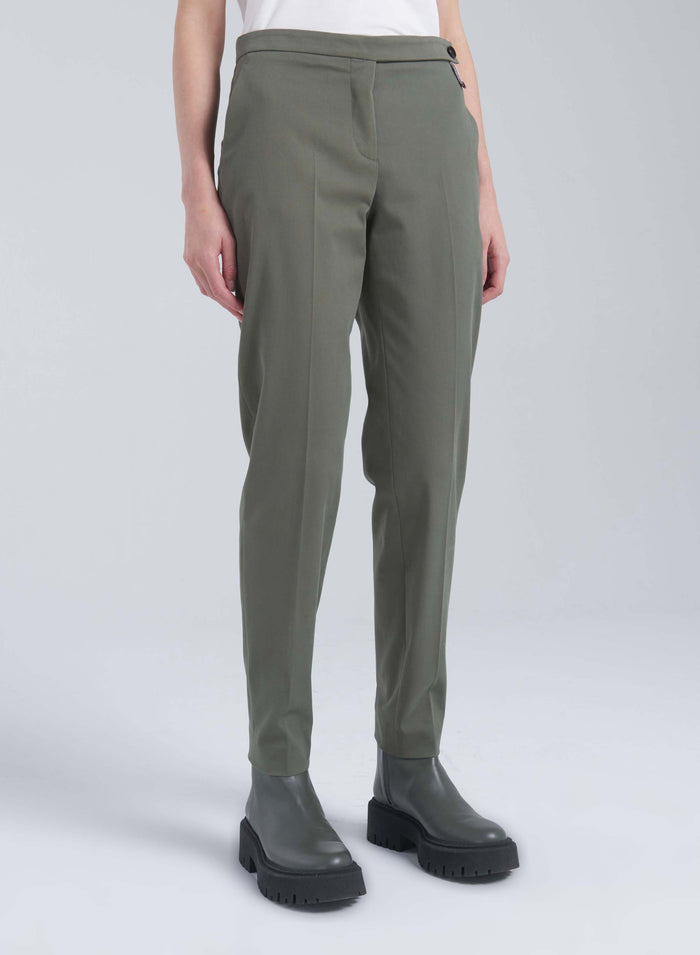 Lorena Antoniazzi PANTALONI IN COTONE STRETCH Fornitura limitata