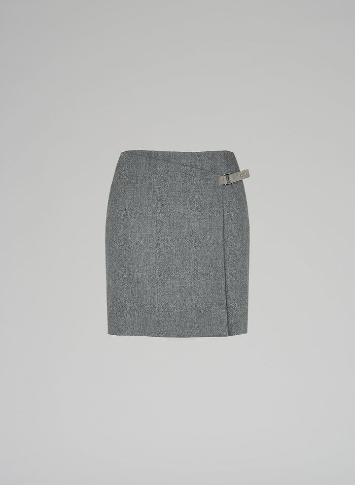 Lorena Antoniazzi MINI GONNA IN LANA