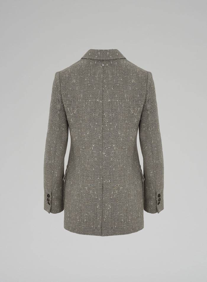 Lorena Antoniazzi GIACCA IN CHEVRON DI LANA Lightning offer