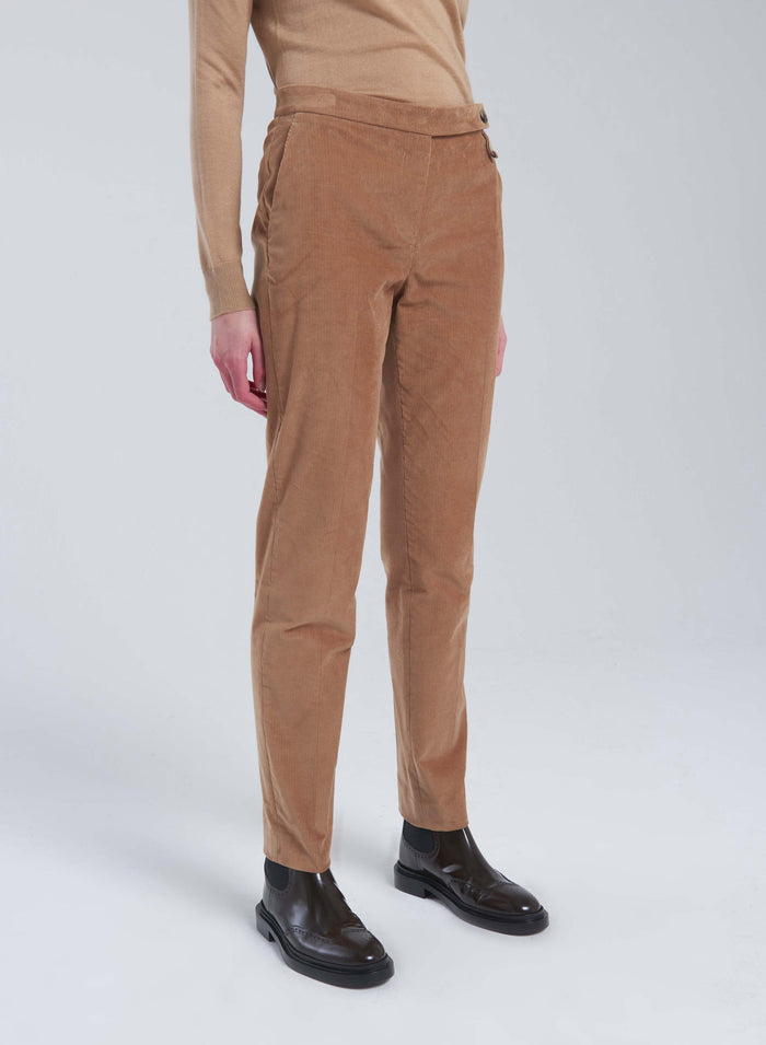 Lorena Antoniazzi PANTALONI IN CORDUROY Prezzo basso