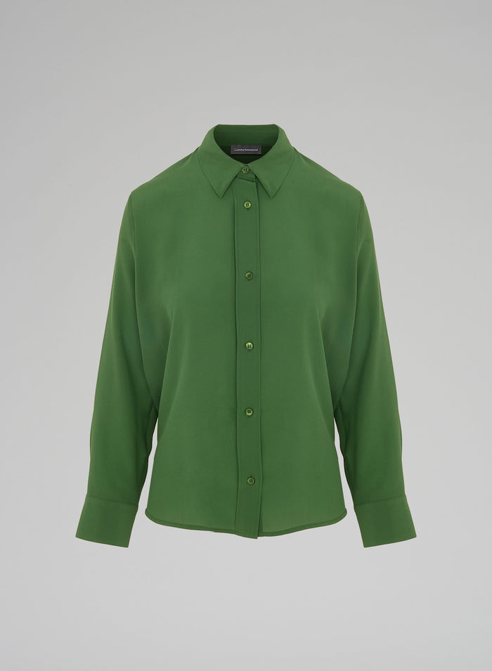 Lorena Antoniazzi CAMICIA IN CREPE DE CHINE