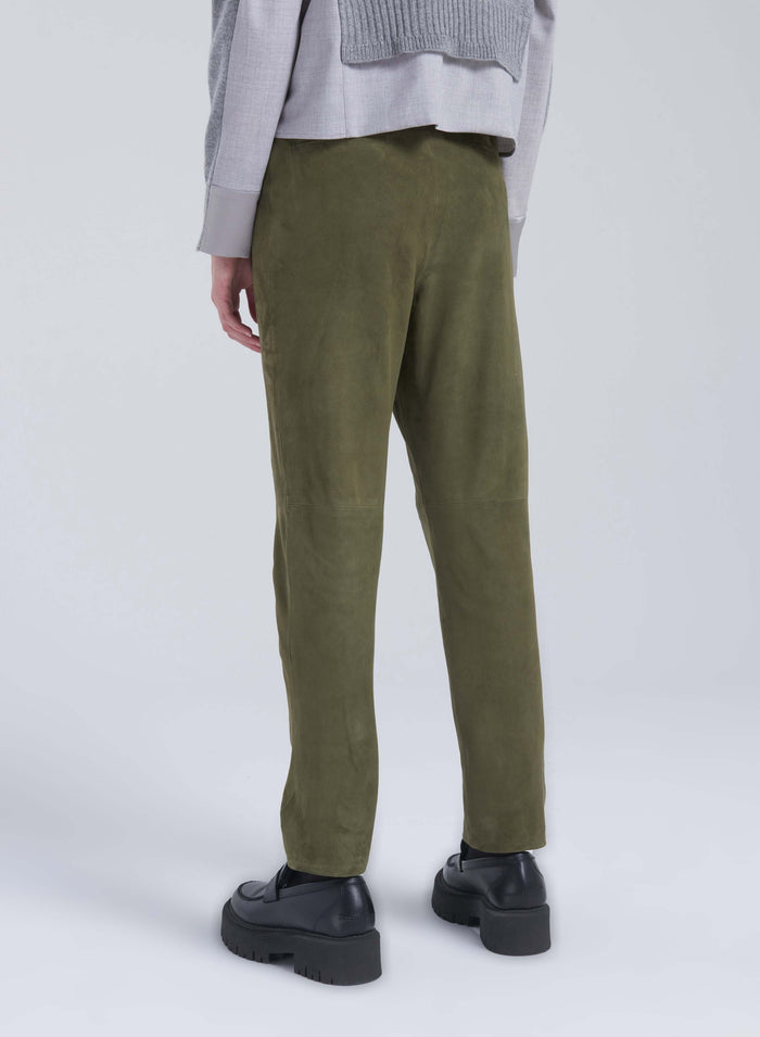 Lorena Antoniazzi JOGGERS IN SUEDE Rilascio limitato