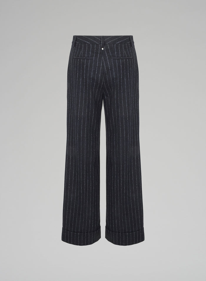 Lorena Antoniazzi PANTALONI IN ALPACA E LANA Sostegno trimestrale