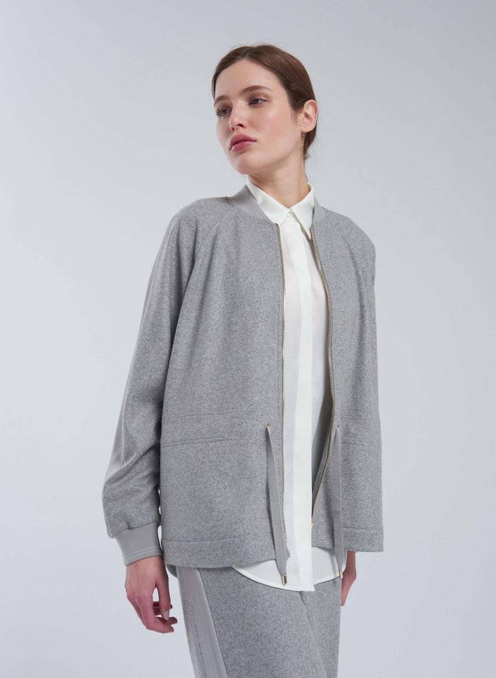 Lorena Antoniazzi FELPA IN JERSEY DI LANA Spedizione Gratuita