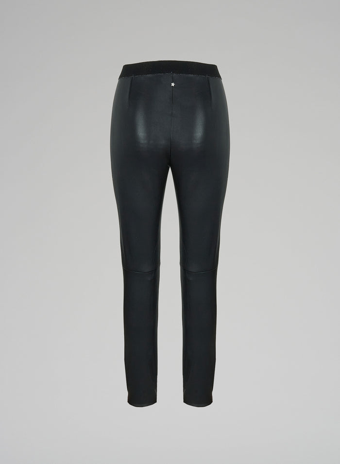 Lorena Antoniazzi LEGGINGS IN PELLE STRETCH Shopping Online