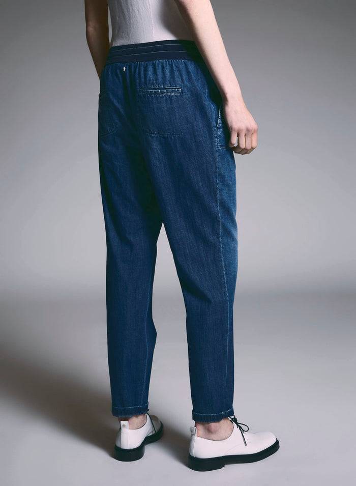 Lorena Antoniazzi JOGGERS IN DENIM Flash Sale