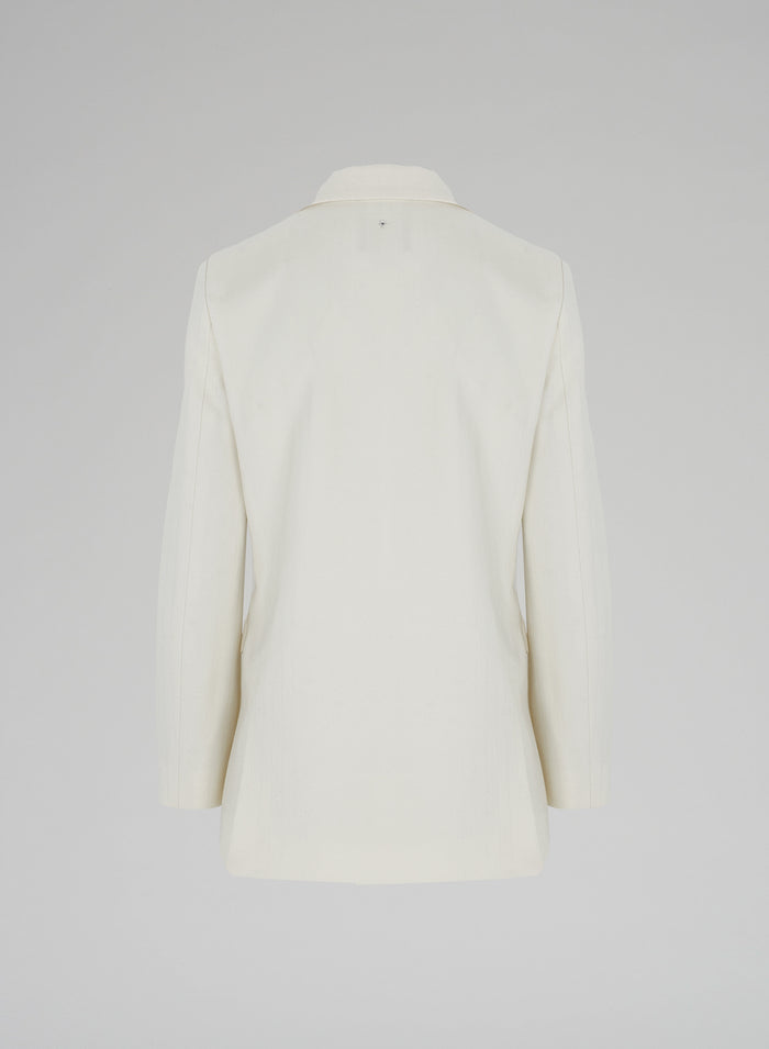 Lorena Antoniazzi GIACCA IN LANA JACQUARD Offerte stagionali