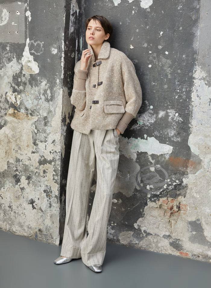 Lorena Antoniazzi PANTALONE IN LANA E CASHMERE Comprane uno, ottenene uno gratis