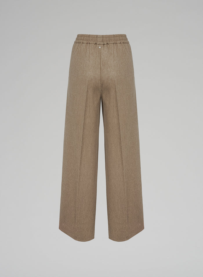 Lorena Antoniazzi PANTALONI IN FLANELLA STRETCH Ultimi tre giorni