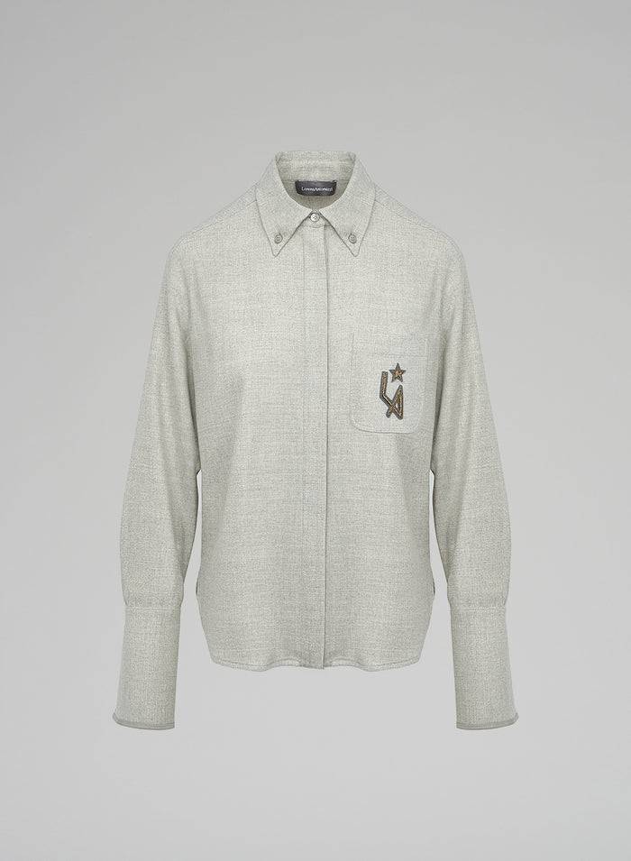 Lorena Antoniazzi CAMICIA IN FLANELLA