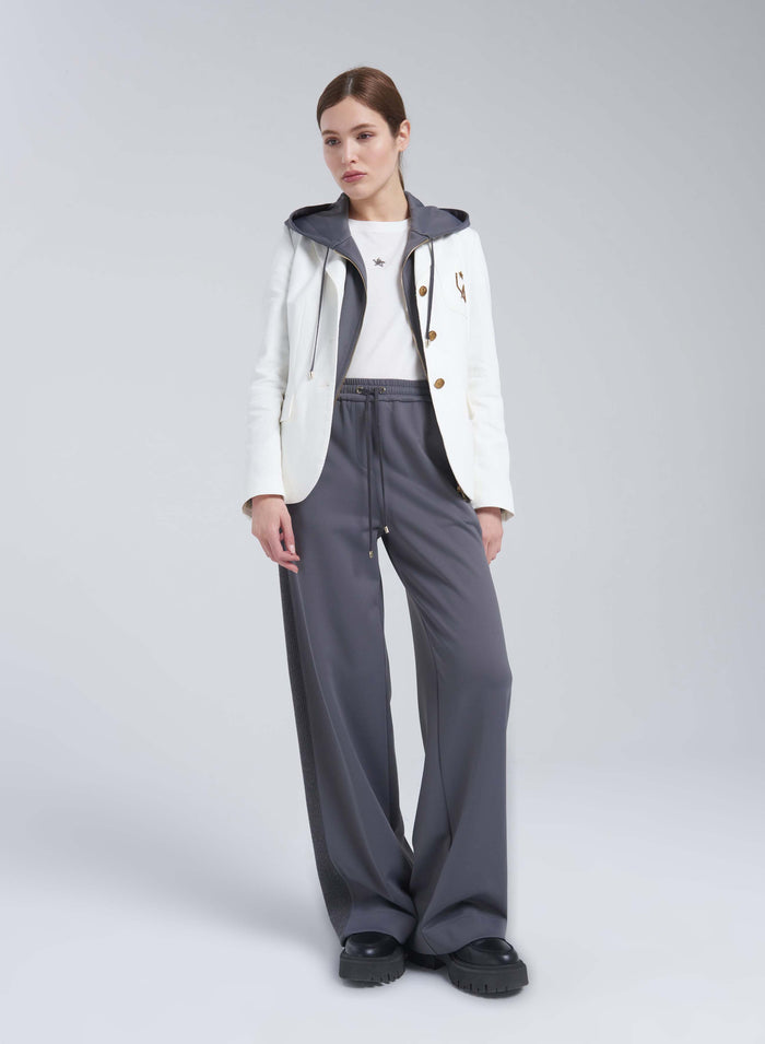 Lorena Antoniazzi PANTALONI IN COTONE Only for today