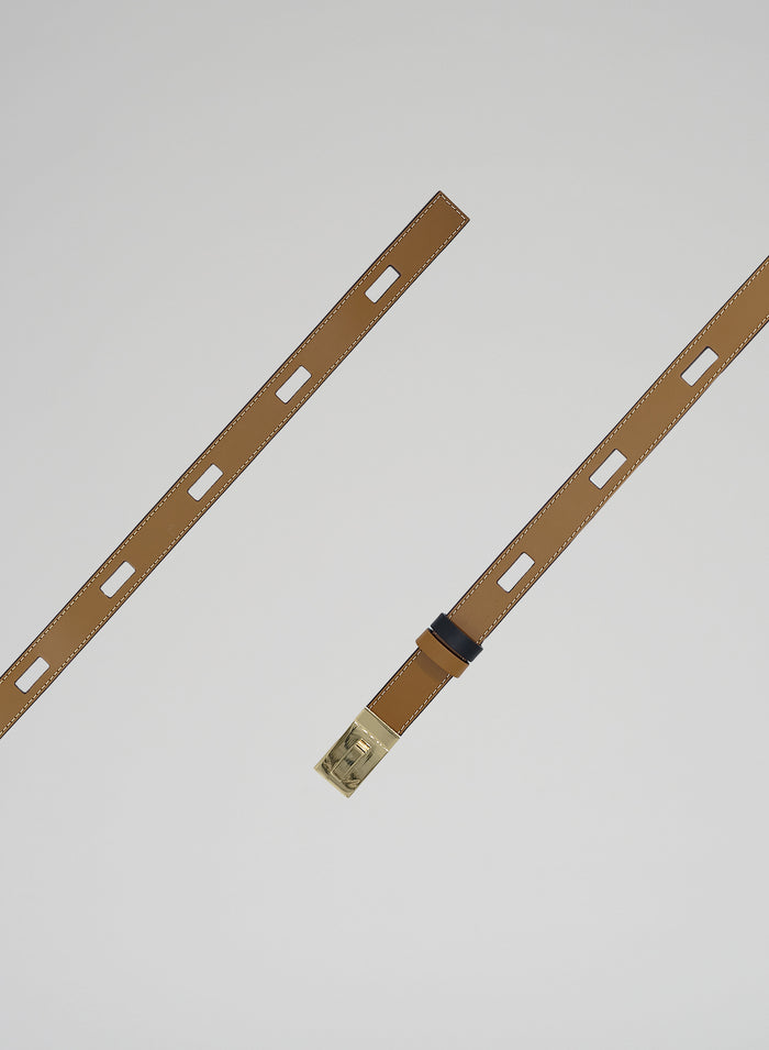 Lorena Antoniazzi CINTURA REVERSIBILE IN PELLE Soddisfazione Garantita