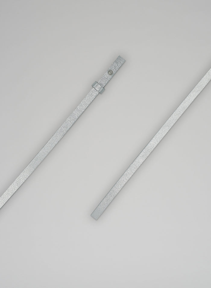 Lorena Antoniazzi CINTURA SOTTILE IN PELLE Consegna Veloce