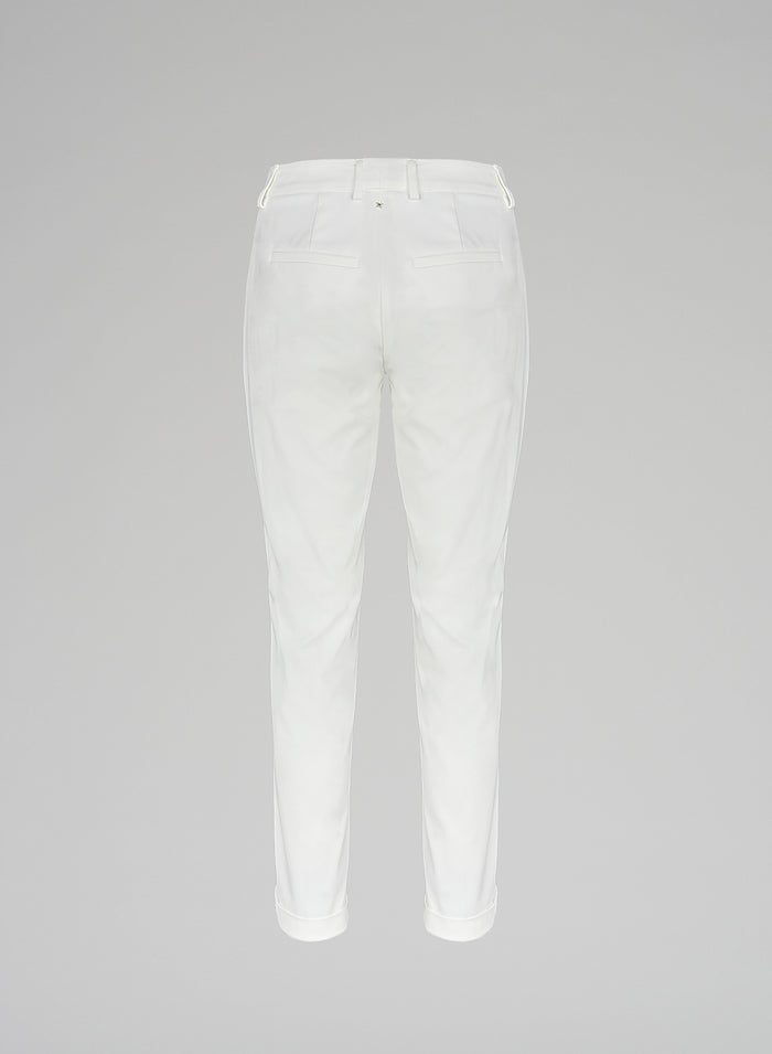 Lorena Antoniazzi PANTALONI IN COTONE Offerta Pasqua